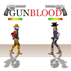 Взломанная Gunblood (Ганблад)  [МОД Mega Pack] - стабильная версия apk на Андроид