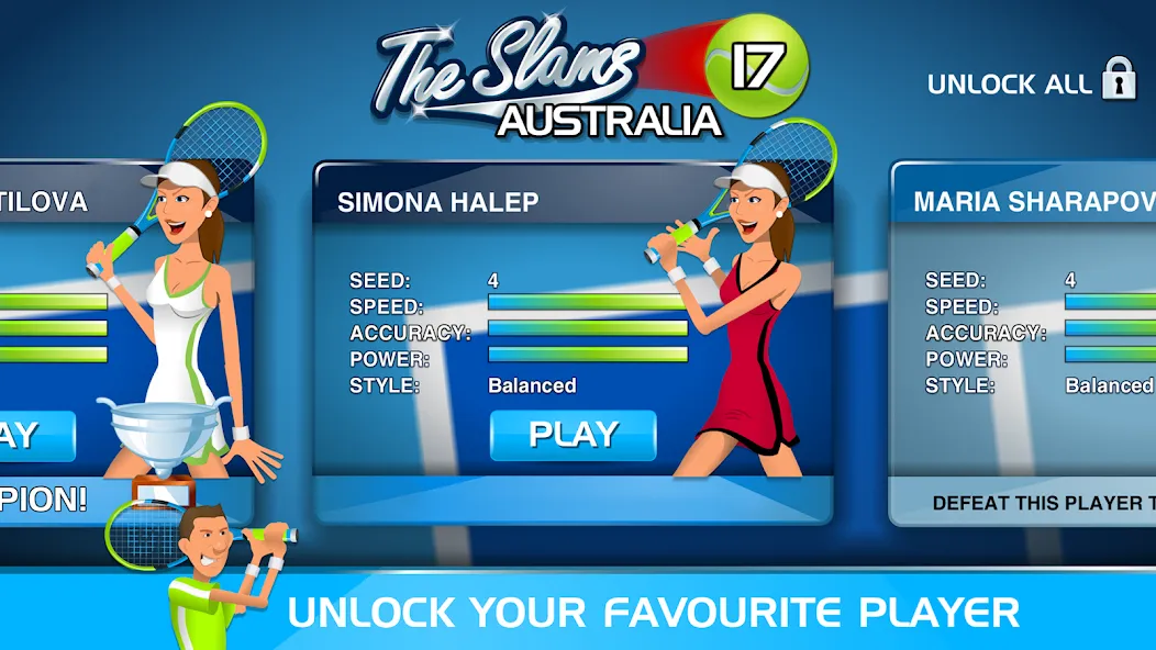Stick Tennis (Стик Теннис)  [МОД Бесконечные монеты] Screenshot 4