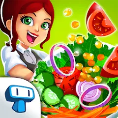 Скачать взлом My Salad Bar: Veggie Food Game (Мой салатбар)  [МОД Много монет] - последняя версия apk на Андроид