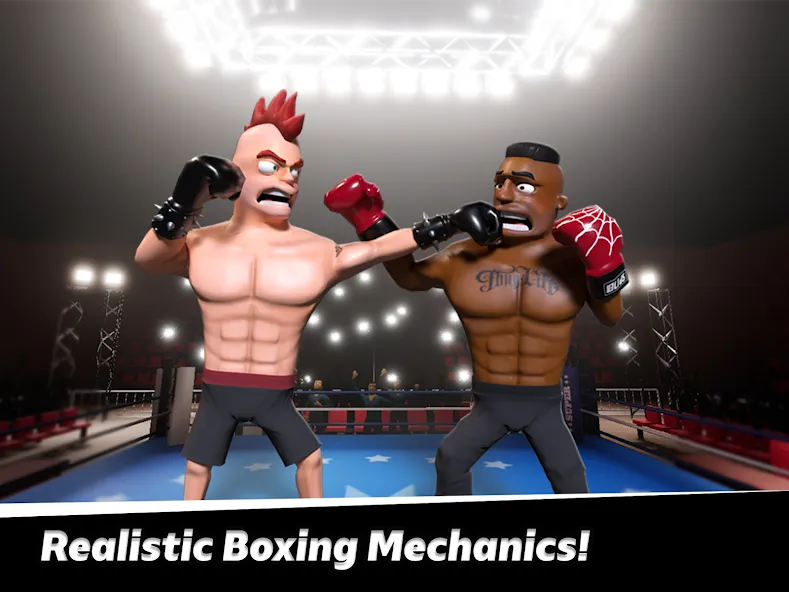 Smash Boxing: Punch Hero (Смэш Боксинг)  [МОД Бесконечные монеты] Screenshot 3