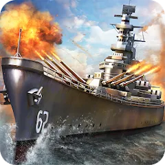 Взломанная Warship Attack 3D  [МОД Бесконечные деньги] - последняя версия apk на Андроид