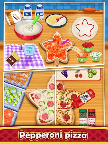Pizza Maker - Cooking Games  [МОД Все открыто] Screenshot 5