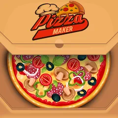 Взломанная Pizza Maker - Cooking Games  [МОД Все открыто] - последняя версия apk на Андроид