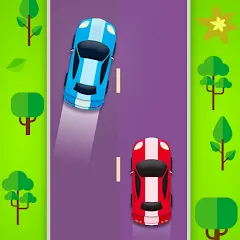 Взломанная Kids Racing, Racecar Boy Girl  [МОД Все открыто] - стабильная версия apk на Андроид