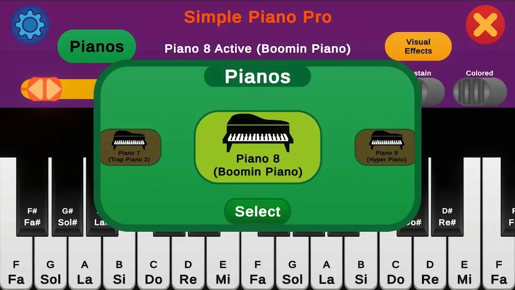 Simple Piano Pro (Симпл Пиано Про)  [МОД Все открыто] Screenshot 5