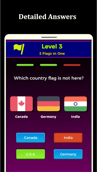 World Flags Quiz Game (Ворлд Флагс Квиз Гейм)  [МОД Много денег] Screenshot 2
