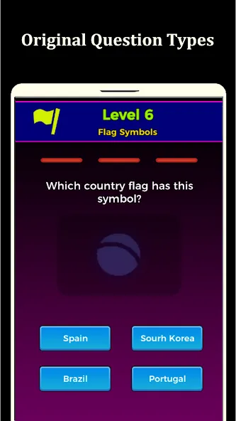 World Flags Quiz Game (Ворлд Флагс Квиз Гейм)  [МОД Много денег] Screenshot 3