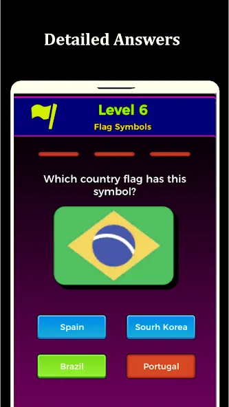 World Flags Quiz Game (Ворлд Флагс Квиз Гейм)  [МОД Много денег] Screenshot 4