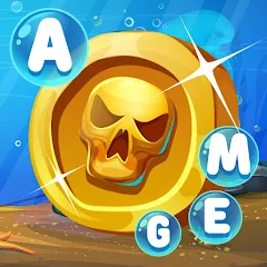 Взломанная Gold for words: anagram games  [МОД Бесконечные деньги] - полная версия apk на Андроид