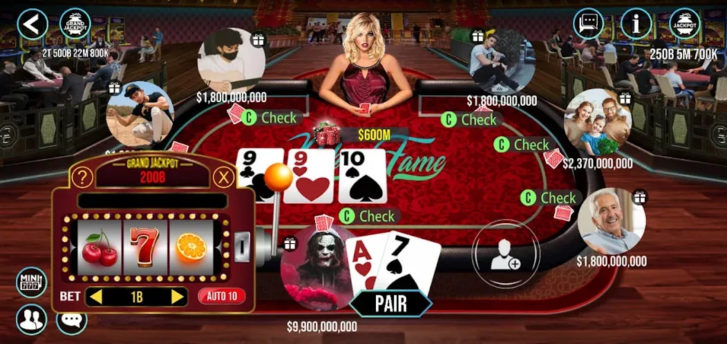 POKER FAME (ПОКЕР ФЕЙМ)  [МОД Меню] Screenshot 3