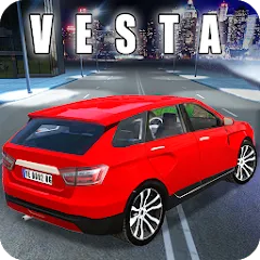 Скачать взломанную Russian Cars: VestaSW  [МОД Меню] - стабильная версия apk на Андроид