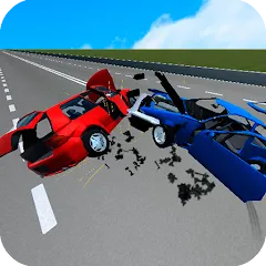 Скачать взлом Car Crash Simulator: Accident (Кар Симулятор Столкновений)  [МОД Бесконечные деньги] - стабильная версия apk на Андроид