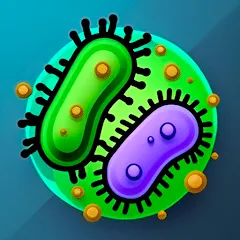 Скачать взломанную Bacteria (Бактерии)  [МОД Бесконечные деньги] - полная версия apk на Андроид