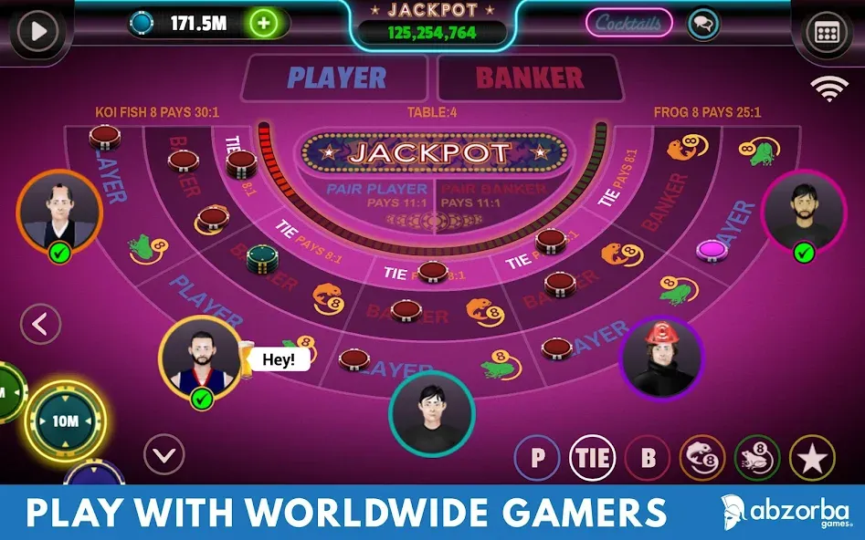 Baccarat (Баккара)  [МОД Menu] Screenshot 3