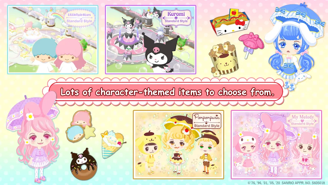 HelloKittyWorld2 Sanrio Kawaii (ХеллоуКиттиВорлд2 Санрио Каваии)  [МОД Много монет] Screenshot 4