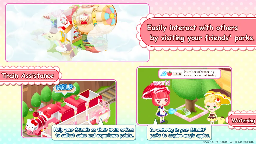 HelloKittyWorld2 Sanrio Kawaii (ХеллоуКиттиВорлд2 Санрио Каваии)  [МОД Много монет] Screenshot 5