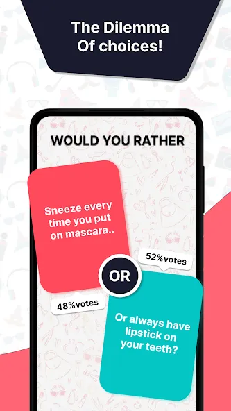 Would u Rather? Party Game  [МОД Много монет] Screenshot 2
