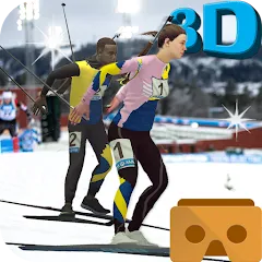 Взлом Biathlon VR (Биатлон )  [МОД Много монет] - полная версия apk на Андроид