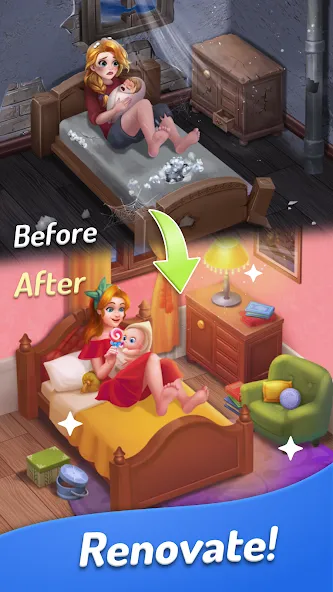 Colorswipes® - Color by Number  [МОД Unlocked] Screenshot 4