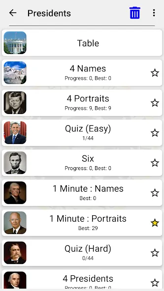 US Presidents and History Quiz  [МОД Menu] Screenshot 3