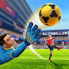 Взломанная Football World - Real People (Футбол Ворлд)  [МОД Все открыто] - полная версия apk на Андроид