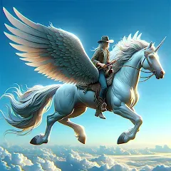 Взломанная The Flying Horse: Unicorn (Зе Флайинг Хорс)  [МОД Mega Pack] - последняя версия apk на Андроид