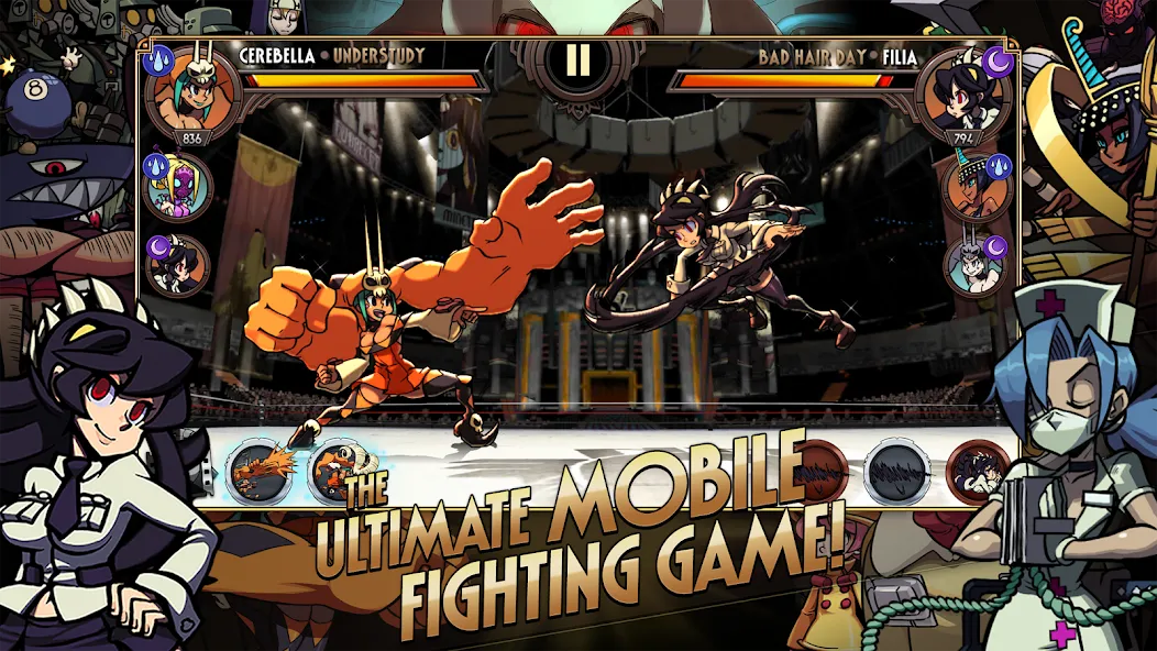 Skullgirls: Fighting RPG (Скулгрлз)  [МОД Mega Pack] Screenshot 1