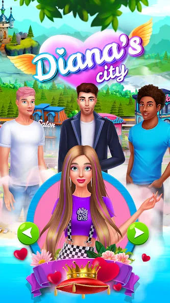 Diana's city-fashion & beauty  [МОД Mega Pack] Screenshot 1