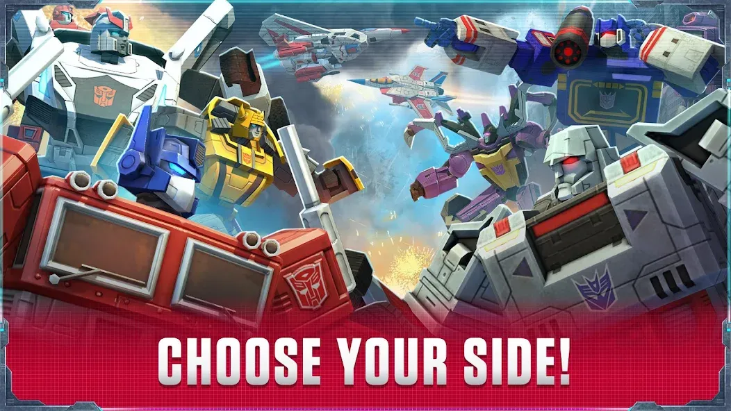 Transformers: Earth Wars Beta (Трансформерс)  [МОД Unlocked] Screenshot 1