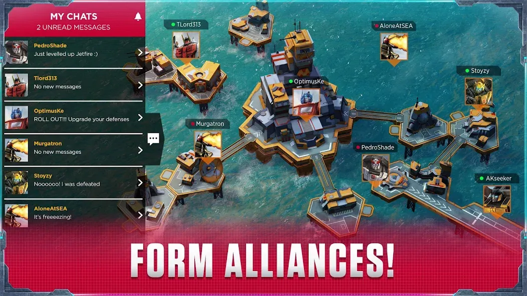 Transformers: Earth Wars Beta (Трансформерс)  [МОД Unlocked] Screenshot 5