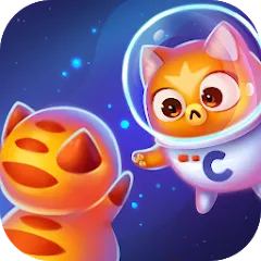 Скачать взломанную Space Cat Evolution: Kitty col  [МОД Бесконечные монеты] - полная версия apk на Андроид