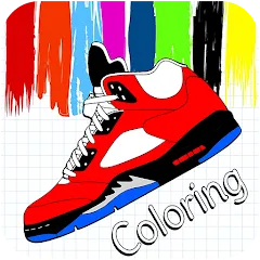 Взлом Basketball Shoes Coloring Book (Раскраска кроссовок для баскетбола)  [МОД Бесконечные деньги] - последняя версия apk на Андроид