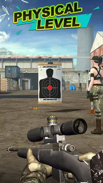 Gun Shooting Range  [МОД Меню] Screenshot 2