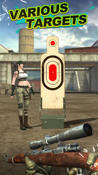 Gun Shooting Range  [МОД Меню] Screenshot 4