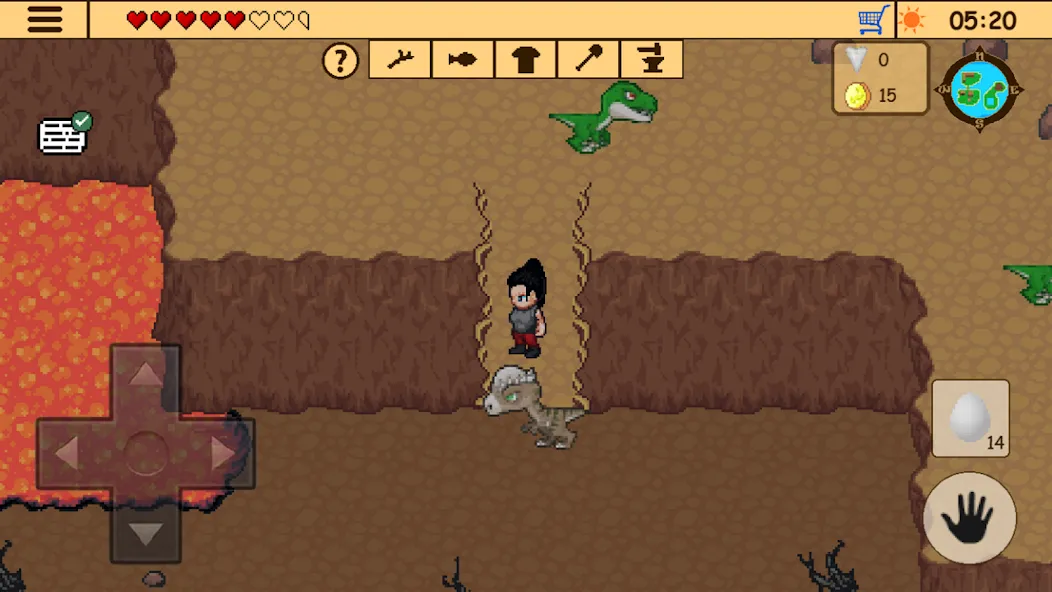 Survival RPG 3:Lost in time 2D (Сурвивал РПГ 3)  [МОД Menu] Screenshot 1