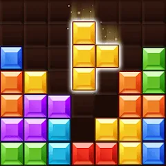 Взлом Block Gems: Block Puzzle Games (Блок драгоценные камни)  [МОД Бесконечные монеты] - последняя версия apk на Андроид
