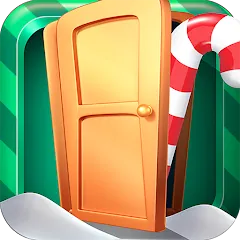 Взломанная Open 100 Doors - Christmas!  [МОД Меню] - стабильная версия apk на Андроид