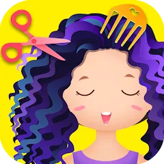 Скачать взломанную Hair salon games : Hairdresser  [МОД Unlocked] - полная версия apk на Андроид