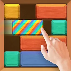 Скачать взломанную Falling Blocks: Sliding Puzzle (Фоллинг блоксы)  [МОД Бесконечные деньги] - последняя версия apk на Андроид