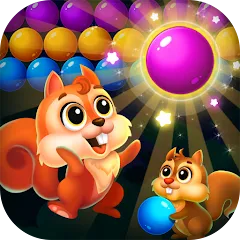 Взлом Bubble Shooter Rescue (Бабл Шутер Рескью)  [МОД Много денег] - полная версия apk на Андроид