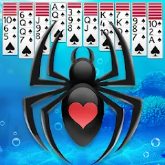 Скачать взлом Spider Solitaire  [МОД Много денег] - стабильная версия apk на Андроид