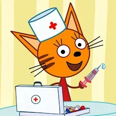 Скачать взломанную Kid-E-Cats: Animal hospital  [МОД Menu] - последняя версия apk на Андроид