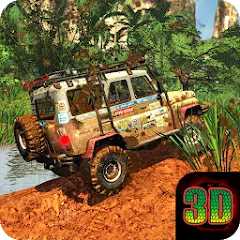 Скачать взломанную Offroad Jeep Driving Simulator  [МОД Много монет] - последняя версия apk на Андроид