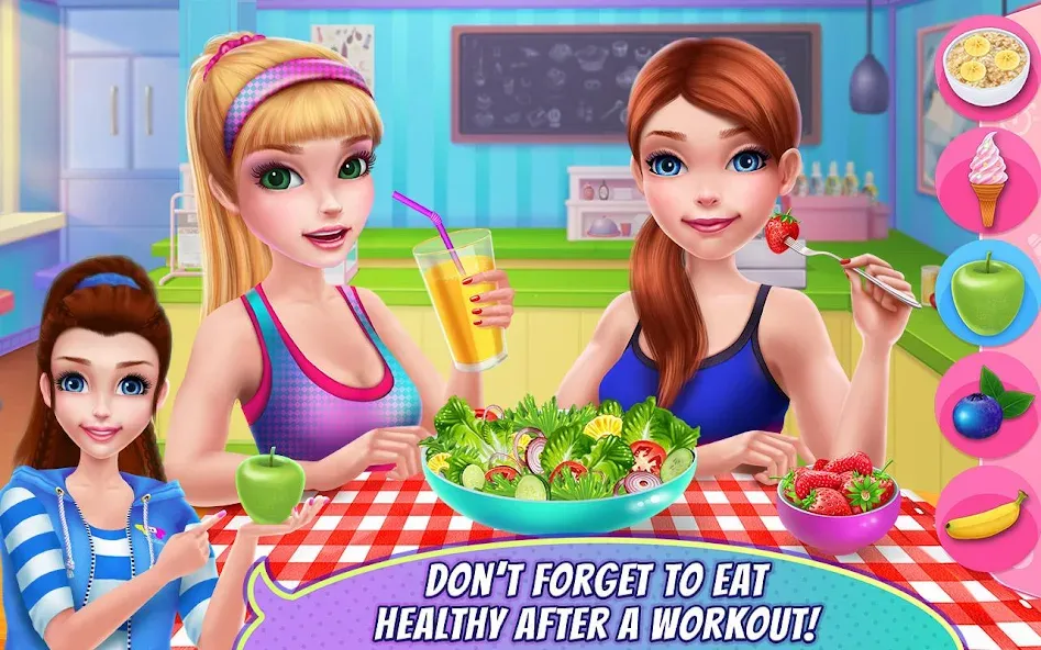 Fitness Girl - Dance & Play  [МОД Бесконечные монеты] Screenshot 4