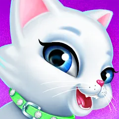 Скачать взлом Kitty Love - My Fluffy Pet  [МОД Unlimited Money] - стабильная версия apk на Андроид