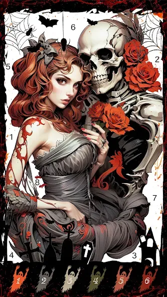 Death Park Coloring Games (Дэт Парк игры раскраски)  [МОД Menu] Screenshot 2