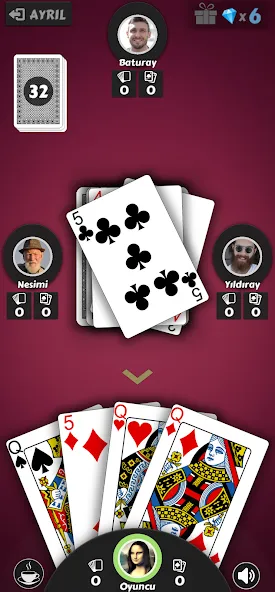 Pisti - Offline Card Games  [МОД Меню] Screenshot 4