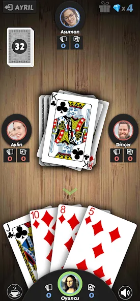 Pisti - Offline Card Games  [МОД Меню] Screenshot 5