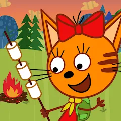 Скачать взломанную Kid-E-Cats: Kitty Cat Games!  [МОД Unlocked] - стабильная версия apk на Андроид
