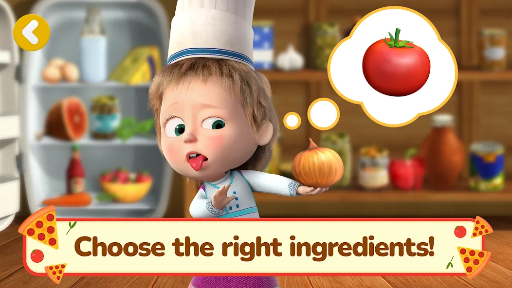 Masha and the Bear Pizza Maker  [МОД Бесконечные деньги] Screenshot 2